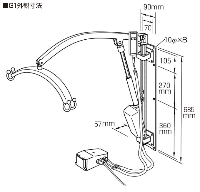 タスカルシリーズSTⅢ寸法図